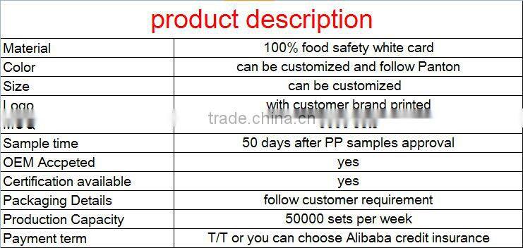 rice/noodle/sope take-away box for sale