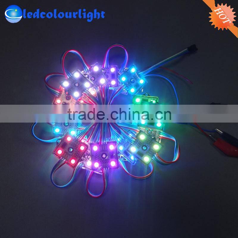 35mm ws2801 dmx led festoon module rgb pixel christmas lights