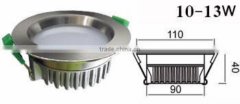 2.4G remoted controlled led dwonlight with SAA CE RoHS certification dimmable led downlight Color changable dimmable