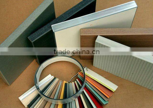 high grade home furniture flexible plywood pvc edge banding trim