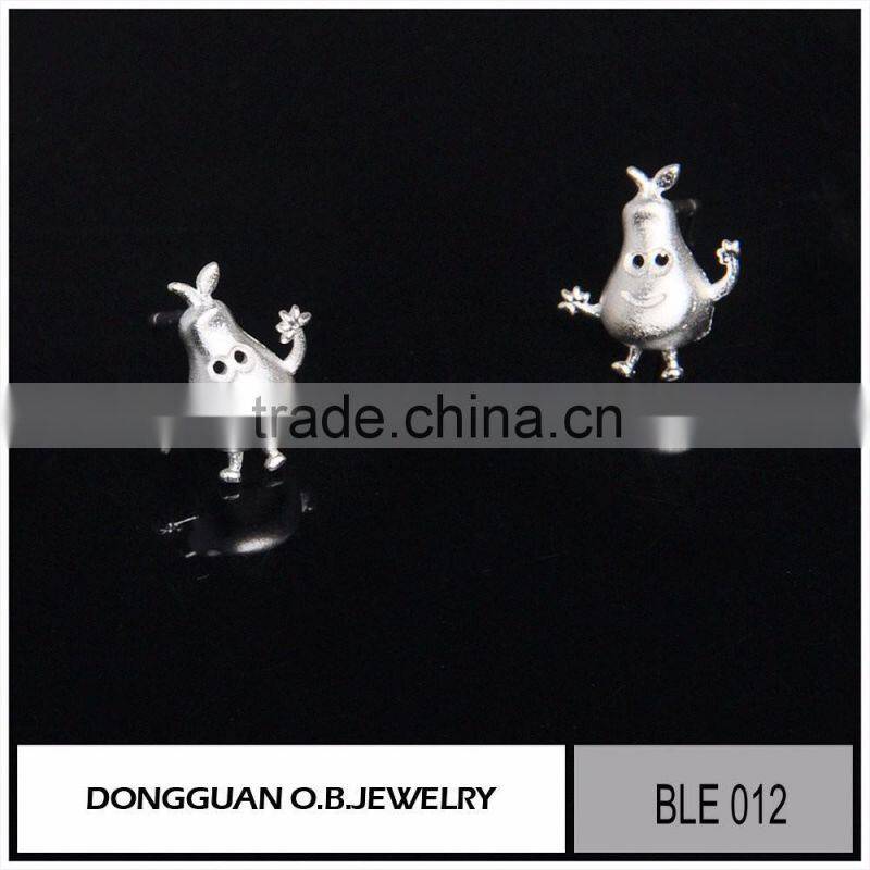 wholesale jewelry artificial flower jewelry earring from jewelry factory
