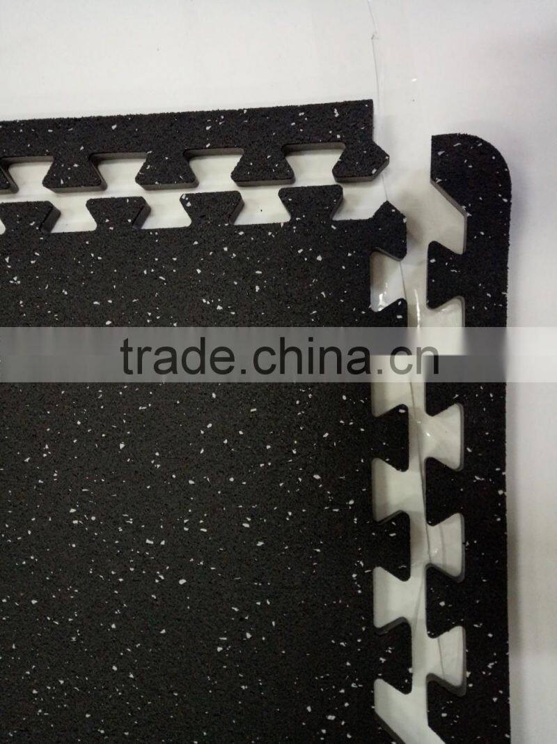Waterproof Soft Rubber Interlocking EVA foam tile EPDM