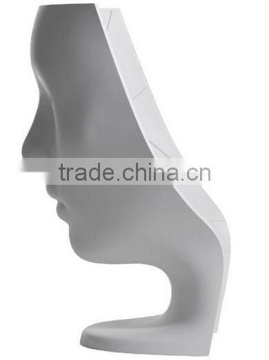 Outdoor White Fiberglass Deasign Nemo Chair