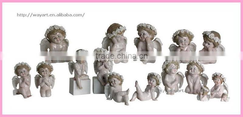 good quality polyresin angel cherub