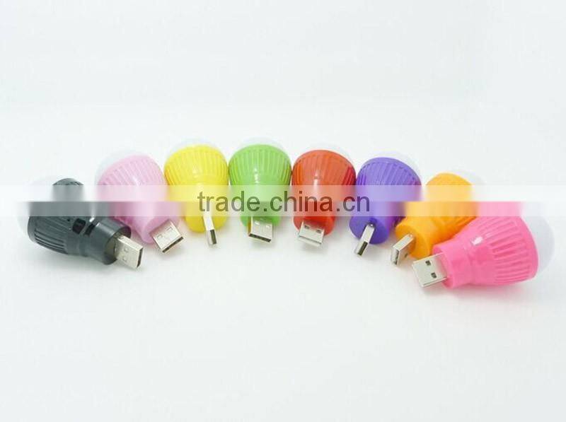 1PC Portable Mini USB LED Light Lamp Bulb For Computer Laptop PC Desk Reading