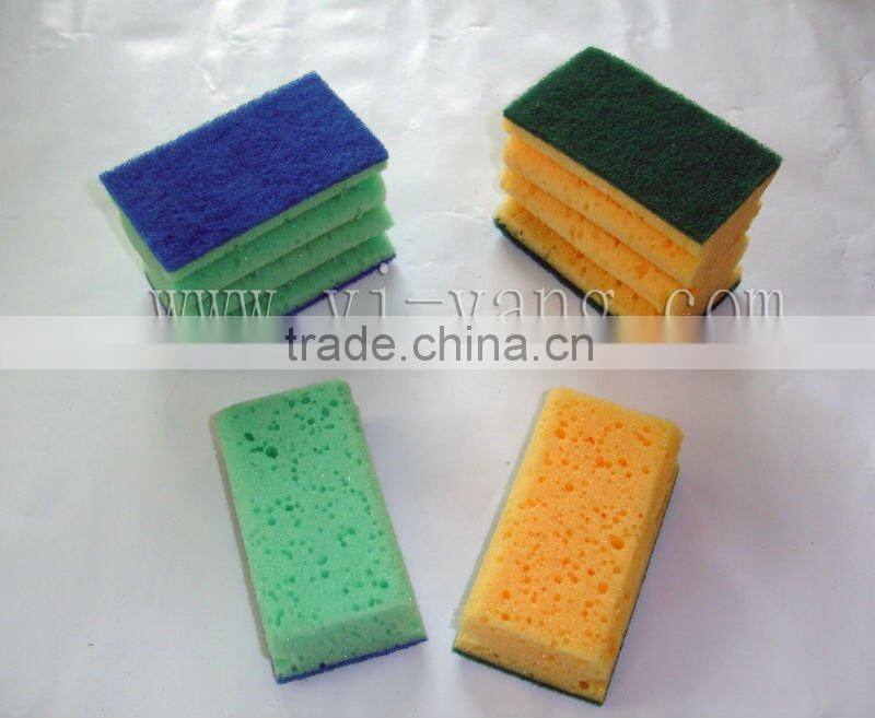 sponge scrubber (grip sponge)