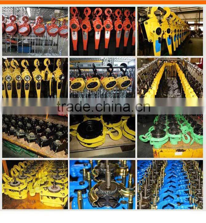 orange colour ball bearing chain block 3m chain block 6ton chain block