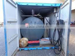 container fuel station made of luqiang