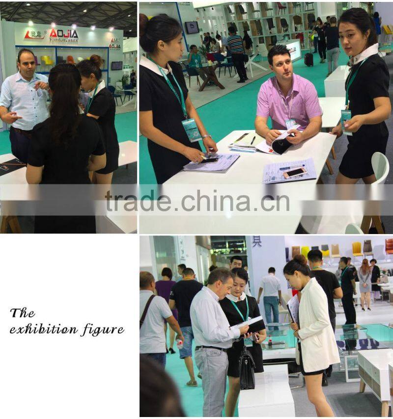 Elegant solid oak wood legs TV stand