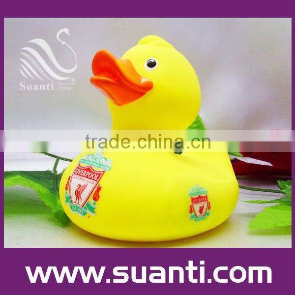 New item mini yellow plastic duck for child