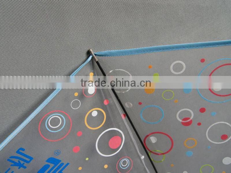 kids childildren's clear transparent umbrella, advertising clear umbrella for sale