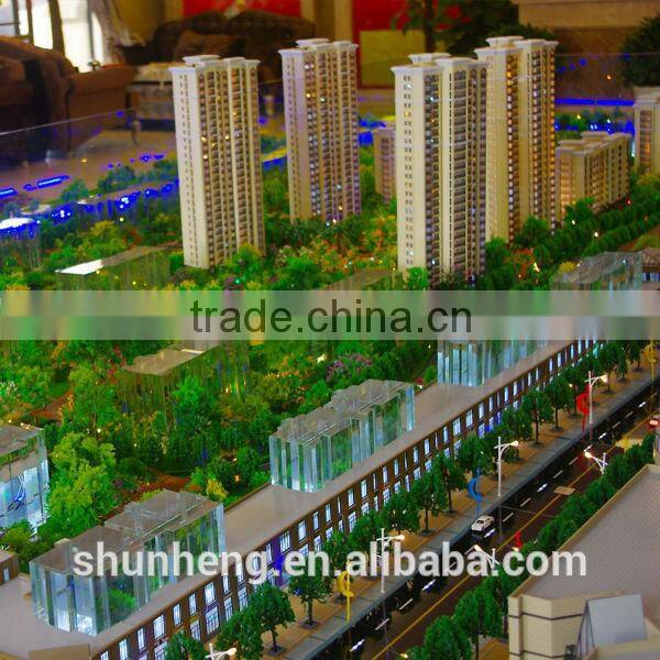 China supplier perfect plan residential architectural scale model maker