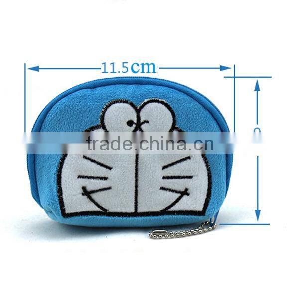 Mix design wholesale plush cute cartoon coin bag,coin bag