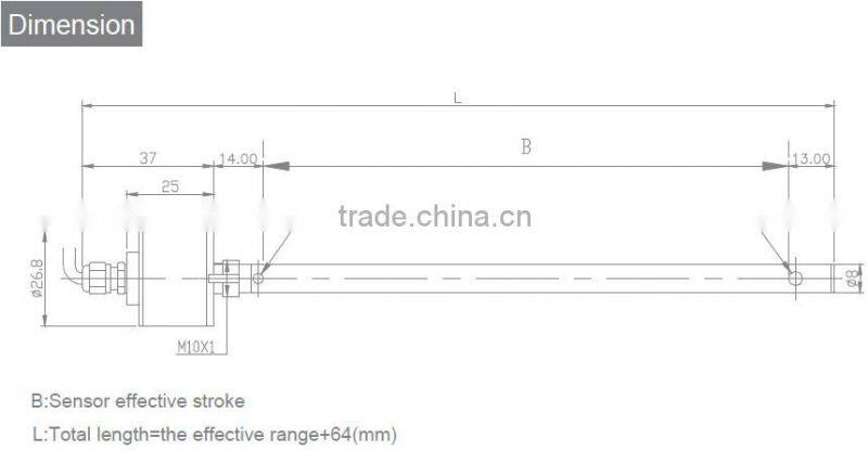 Mini Capacitance boiler water level sensor