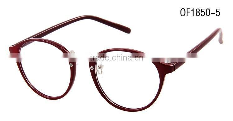 Custom Round Colorful Plastic Eyeglass Frame