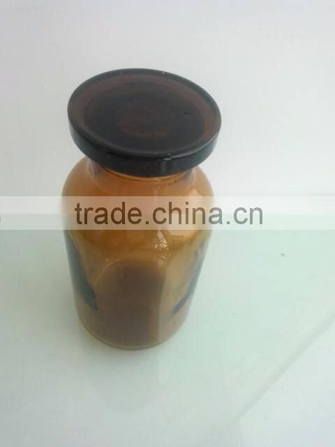 500ml antique apothecary jar amber with seal lid , glass jar with lid