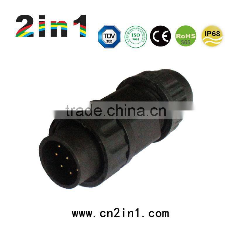 260A-8P IP68 Soldering Electric Cable Wire Waterproof Connector