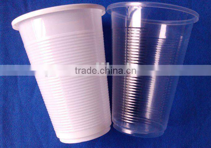 C077092,7oz (207ml) PP disposable plastic white soybean milk cup
