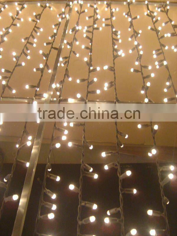2*3m outdoor use waterproof rubber led curtain light