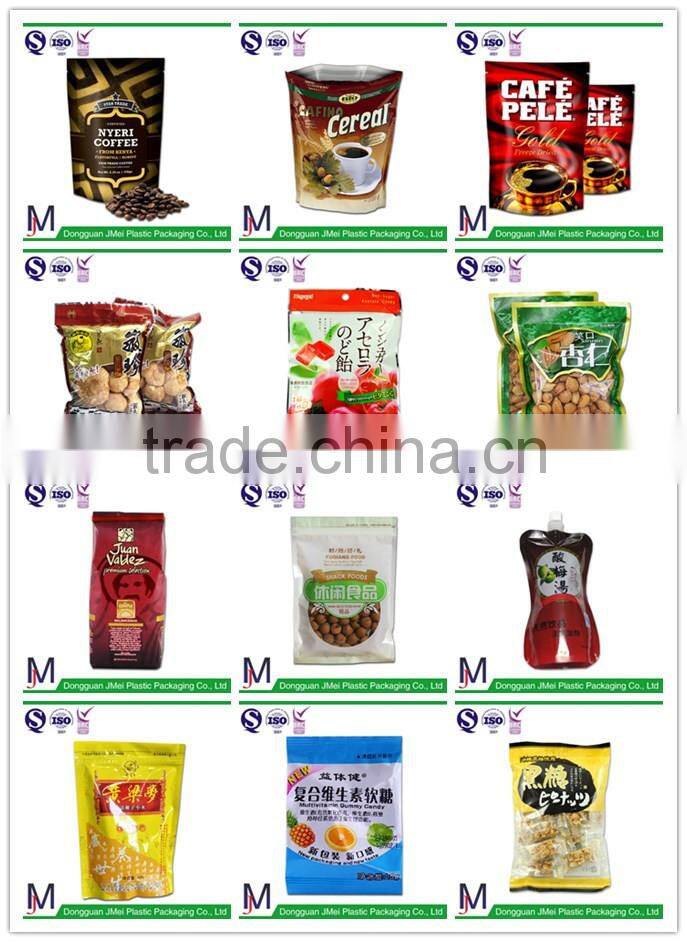 Cute design packaging clear plastic zipper bags small plastic bags