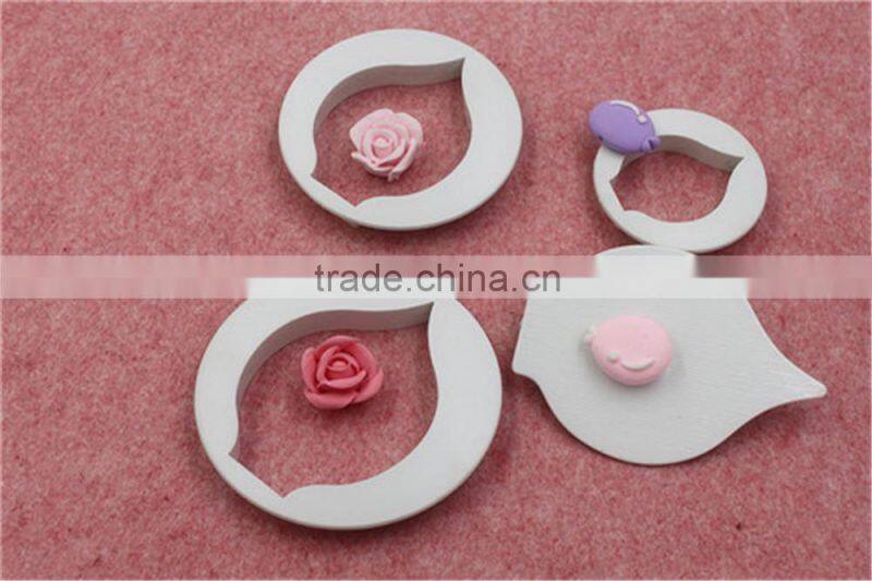 Fashion fondant cake insects patterns plastic sugarcraft plunger cutter sets