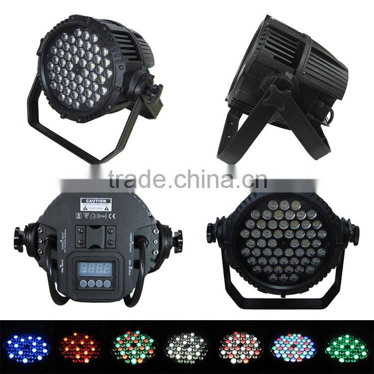 IP65 stage light 54pcs 3w rgbw led par