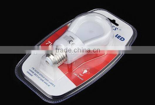 6W E27 Slim LED Bulb 100-240V 360degree Good Quality New Design