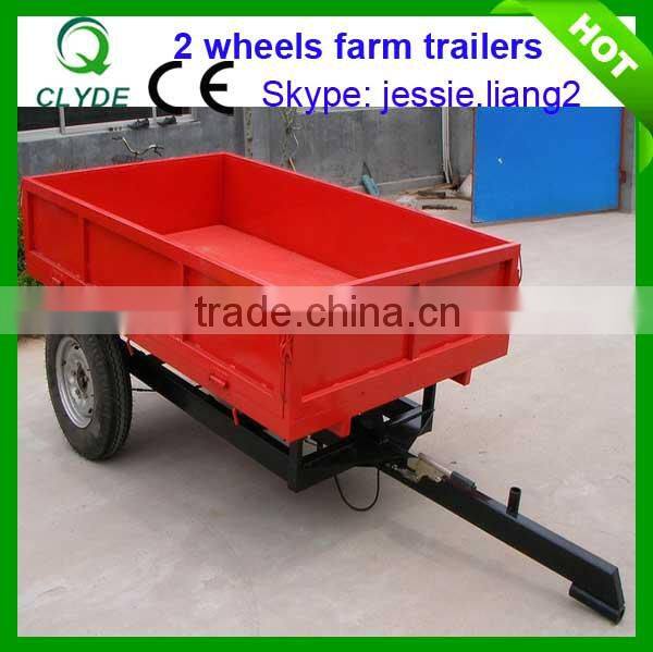 High quality professional double axles for farm trailer hot sale