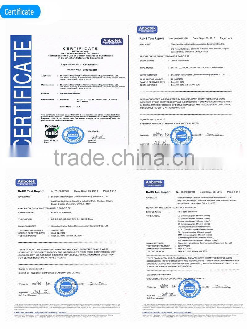 FTTH Fiber Optic Terminal Box with 4 core