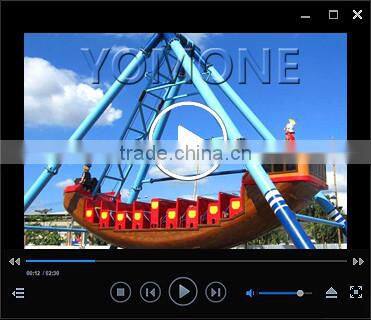 Hot attractions amusement park product of pirate ship playground for sale