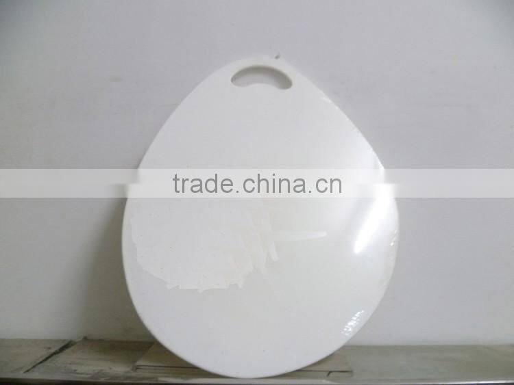 Artifical Vegetable Shape Plastic Chopping Board Thick Cutting Block