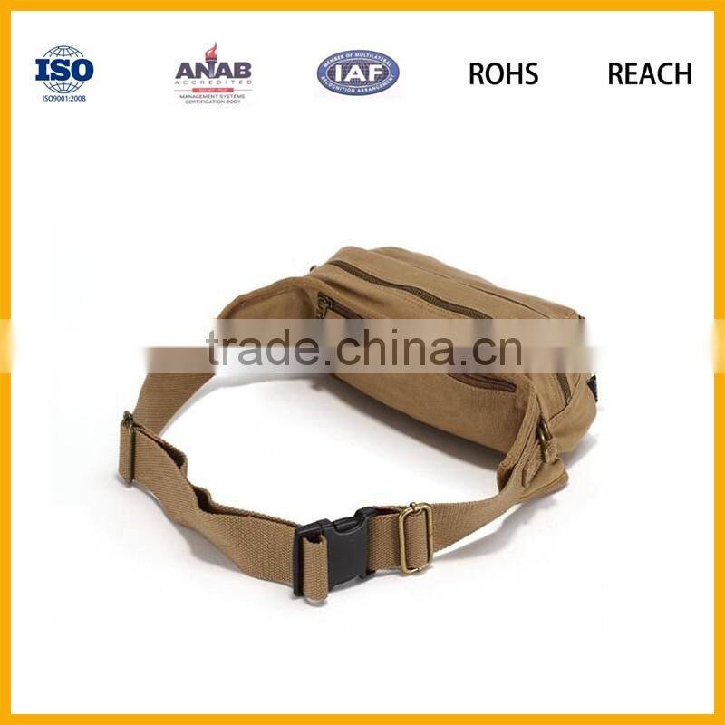 Hot sales Canvas Waist Bag sport HIP BUM BAG