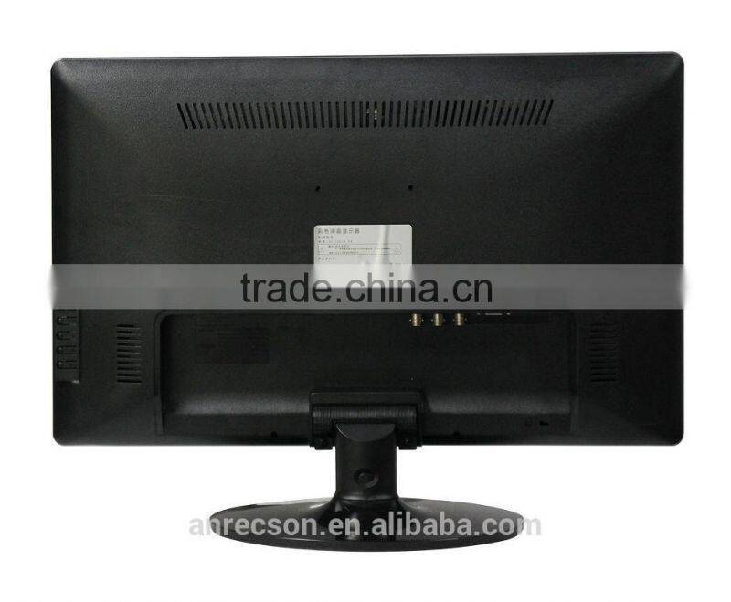 23.6" DC 12V/4A plastic case cctv tester monitor with BNC/VGA ports,