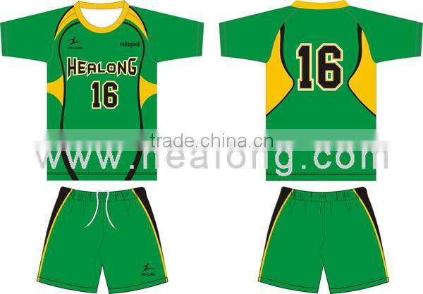 40% Cotton 60% Polyester OEM Sublimated Volleyball Clothing