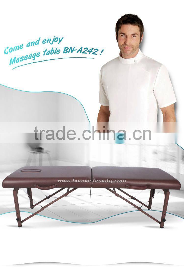 The simple beauty portable modern PU Leather massage beds with carry bag on sale