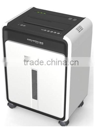 Large capacity 15 sheet cross cut shredder paper