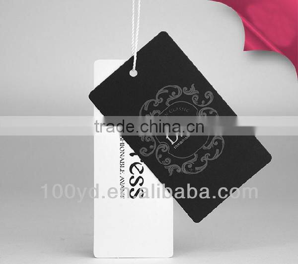 plastic garment hang tags