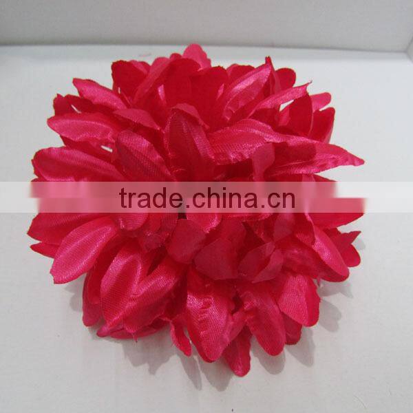 Cheap silk stocking flower heads for clothes (AM-F-27)