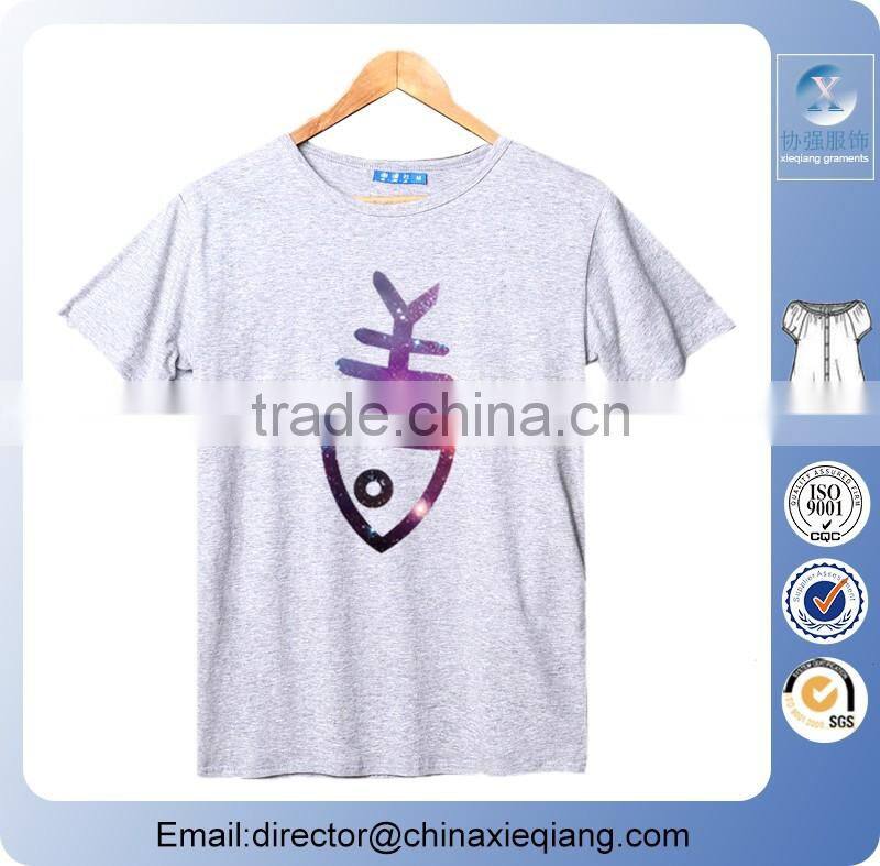 Hotsale digital t-shirt printing with custom logo/wholesale t shirt/cotton t-shirt