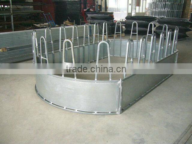 galvanized powder coated livestock cattle horse goat hay feeder
