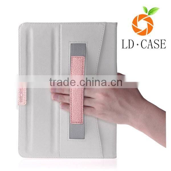 factory wholesale 360 Degree Smart Slim Leather Tablet Cover Case For Ipad with auto mangent