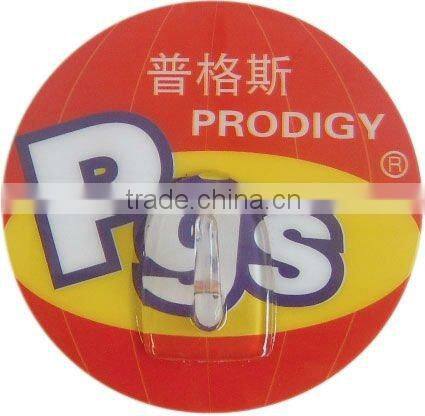 Reusable colourful printing reusable silicon adhesive hook