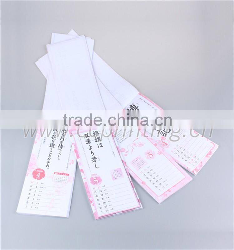 Customized order offset printed poster collapsible flyer printing