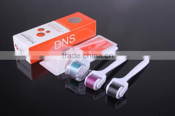Micro Needle Roller Dermaroller DNS +Vibrate+Replacement Head 540 Needles