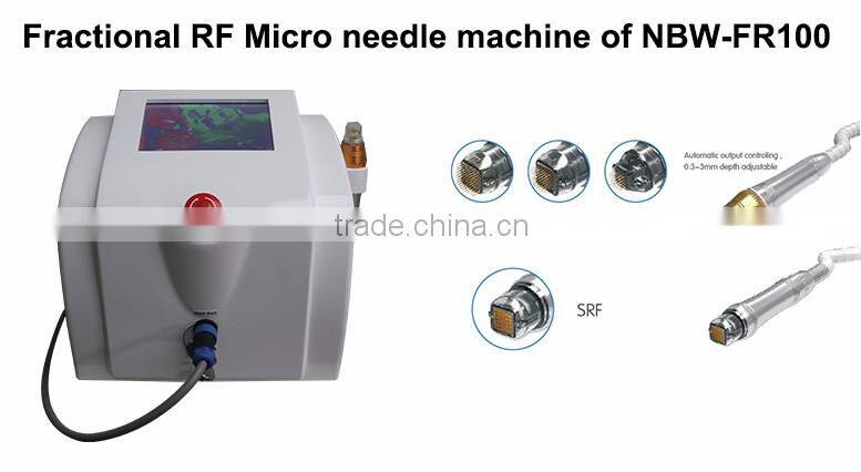 Easy to delegates ergonomically stretch mark radiofrequency machine for skin tightening