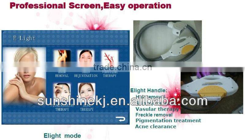 professional hair and tattoo removal machine with Q-Switch ND YAG