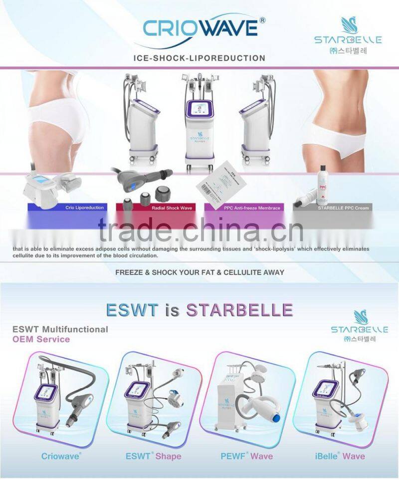 Machine Manufacturers ESWT shock wave therapy liposuction fat loss machine