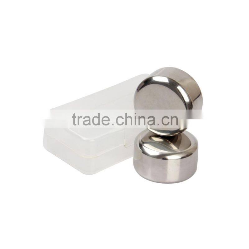 Christmas gift Stainless steel reusable whisky stones/ whiskey ice cubes/ whisky ice rocks