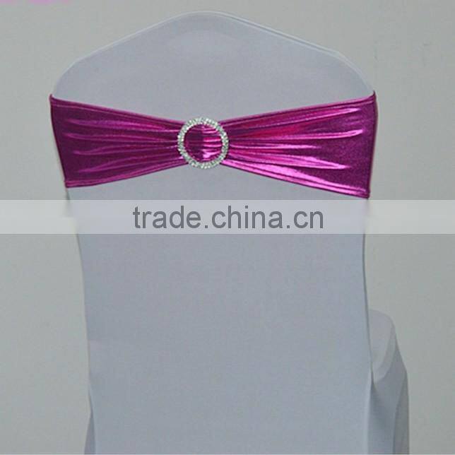 LGS031 royal blue satin chair sash wedding chair back tie for sale