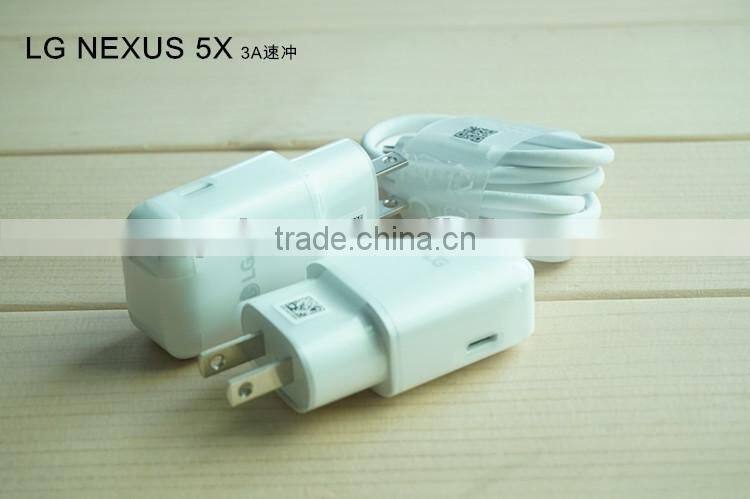 GENUINE ORIGINAL CHARGER FOR NEXUS 5X TYPE C CABLE KIT TRAVEL CHARGER INDOOR CHARGER FOR ASEND NEXUS 6P/5X FAST CHARGE MCS-N04WR